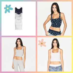 SKIMS Cotton Rib Tank 3 Pack